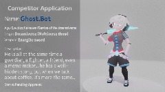 Dreams Arena Competitor Application (Ghost.Bot)
