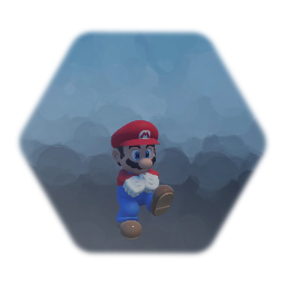 Mario doing the Kazotsky kick
