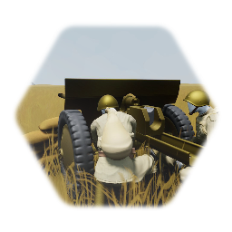 Soviet " Zis - 2 " 57mm Anti Tank gun