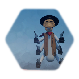 Six shooter-puppet master