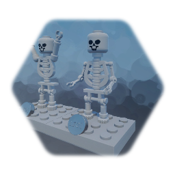 Lego skeleton Old and new