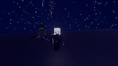 Metal steve.2.herobrine.fight