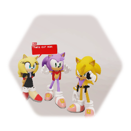 Piko rose the hedgehog