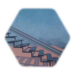 Grunt  skateboard on a  rail