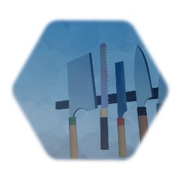 Knives and Knife Holder