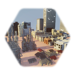 Godzilla GR City Assets