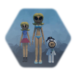 Sunny Miami & Knick Knack + TS* Doll