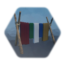 Laundry on Clothesline