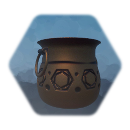 Cauldron, Copper Engraved