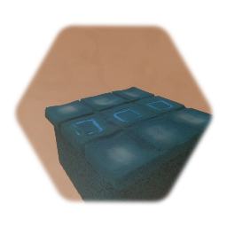 Remix of Blue Decorative Block (Pressure Pad)