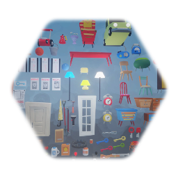 81 Hello neighbor items