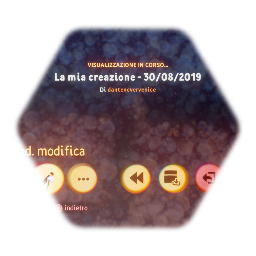 La mia creazione - 30/08/2019