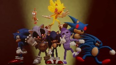 VS Sonic.exe 2.0 render or something