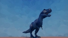 Tyrannosaurus rex walk test