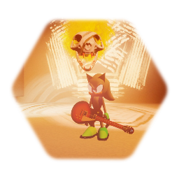 Chester Blackheart The Hedge cat