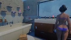 Bathroom Mario