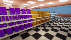 Spongbob chase you arond the grocery store (yub)