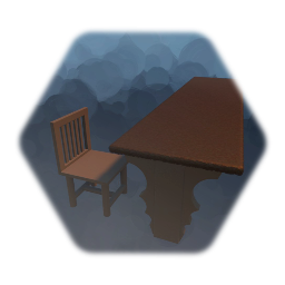 Table and Chair