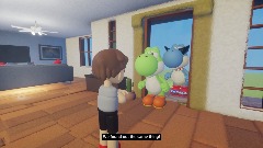 The arrival of Yoshi and Boshi