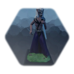 War hammer style model base (character not included)