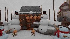 The nightmare before Christmas Town! V7 wip