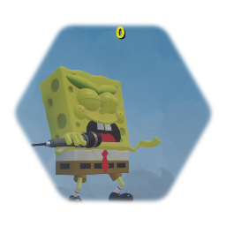 SpongeBob 3.0 with victory animation (Sweet Victory)