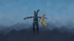 Springtrap discovers bananas