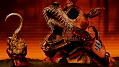 Twisted Foxy Sculpture