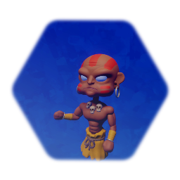 45 min sculpt - CurdleGames Friday Art Prompt