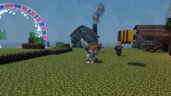 Tails in minecraft 2