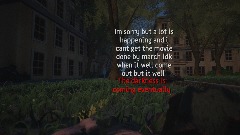 The darkness is coming eventually