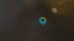 Earth/Moon rotation  - wip