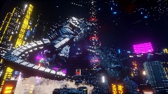 Monstervers scene : Godzilla vs Mechagodzilla