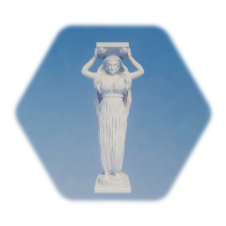 Caryatid Statue Pillar