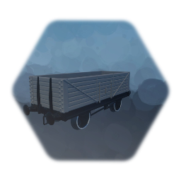 Standard 12 ton 7 plank open wagon