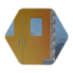 BBCR framework: hallway + yellow door