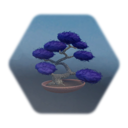 bonsai tree w/pot