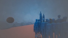 Army of Blue Puppets