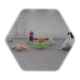 More Scary baboon assets