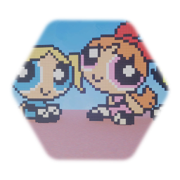 The Powerpuff Girls pixel art |W.I.P
