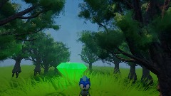 Sonic finds the master emerald!1!!!111