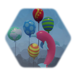 Festive balloons