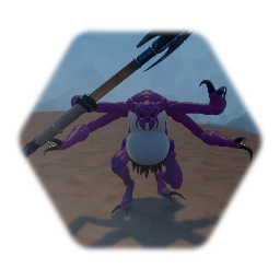 Armed Ettercap enemy