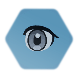 2d Anime Eye with Blinking