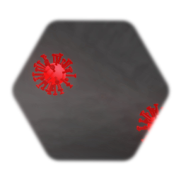 Animated COVID-19 viruses