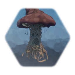 Remix of Dark mushroom tree face 02