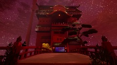 Japanese Onsen - Spirited Away inspired(night)