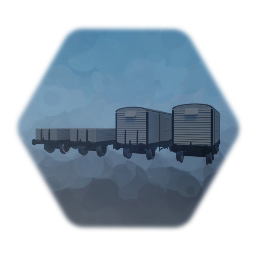 Standard british railways freight cars