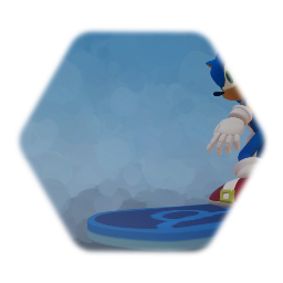 Sonic with board