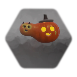 Pumpkin and Friend